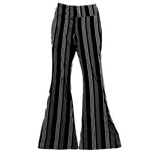 NWOT No Boundaries Striped High Rise Flare Leggings